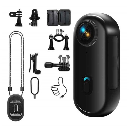 Portable High-Definition H88 4K Sports Camera with Infrared Night Vision for Sports Recording APP Control WiFi Cameras