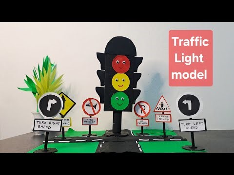 Traffic Light School project Traffic Light science project Traffic Light model Traffic Light tlm