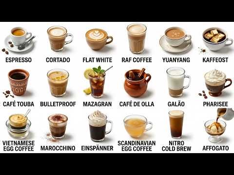 Every Coffee Type Explained in 30 Minutes