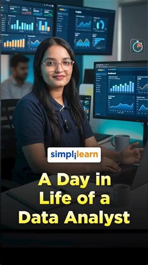 Day in the Life Of A Data Analyst | Data Cleaning To Visualization Workflow | #Shorts | #Simplilearn