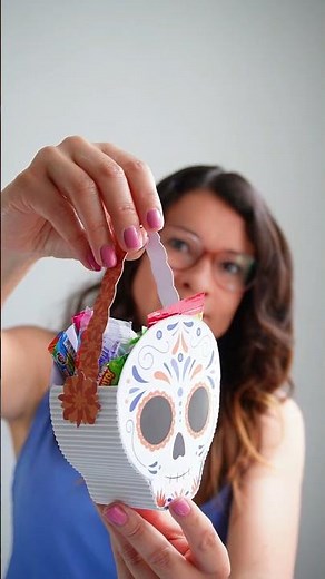 3 Ideas with a Free Template for Day of the Dead | Altar, Niche, and Candy Dish