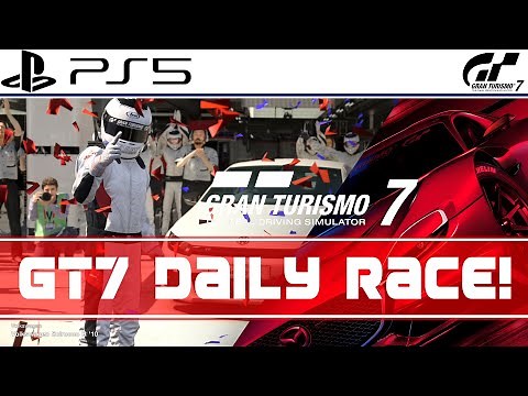 How Online Multiplayer works in Gran Turismo 7 (Deep Forest Daily race)