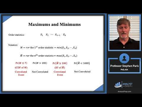 Minimums and Maximums (SOA Exam P – Probability – Multivariate Random Variables)