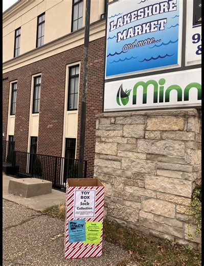 MACV TOY DRIVE FOR VETERANS Now until Tuesday, December 9, 2025 It is the FINAL Days to help us fill the Toy Boxes with Toys. Please donate an unwrapped toy to the MACV Toy Drive for Veteran’s TOY DRIVE COLLECTION SITES WE HAVE 7 CONVENIENT DROP OFF SITES: Accepting donations of new unwrapped toys. Gary’s Frist Class Car Care 366 Highway 7, Excelsior convenient 8:30 am-4:00 pm M-F Excelsior Fire District Stations No.1 24100 Smithtown Road, Shorewood 8:30 am-4:00 pm M-Th Dunn Brothers Coffee 11 W