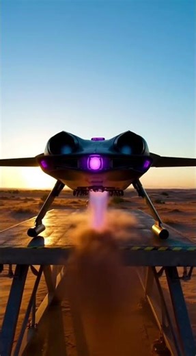 Iran Futuristic Stealth Drone Concept 🚀 | AI Cinematic Technology Simulation