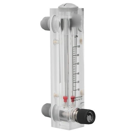 Liquid Flow Meter Adjustable Panel High Accuracy 10‑100LPH Acrylic Water Flowmeter - Walmart.ca