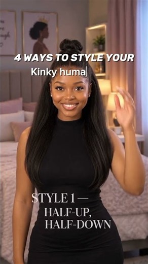 four ways to style your afro kinky hair #vlog #youtubeshorts #hairstyle #hairvideo #viral