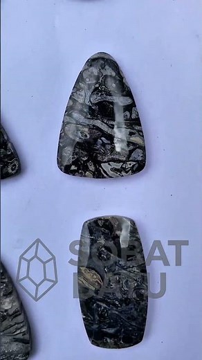 Indigo Gabbro Palm Stone | Crystal for Intuition, Balance & Spiritual Growth #shorts