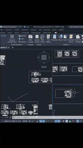 AutoCAD Viewport Settings Tutorial | Set Viewport Configuration in AutoCAD