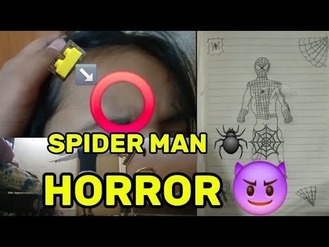 HORROR 😈 SURPRISED RAISED EYEBROW HIDE AANYA BlOCK FOR KIDS CRYING SPIDER MAN 🕷🕸 NOTEBOOK COPY