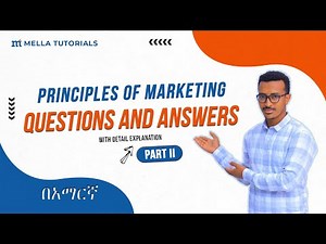 Principle of Marketing Question and Answer: Part 2: #marketing #exam #questionandanswer