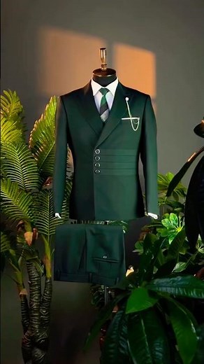 🟢Bottle Green Stylish Suit Bold Elegant,Modern #BottleGreenSuit #BottleGreenSuitForMen #GreenSuit