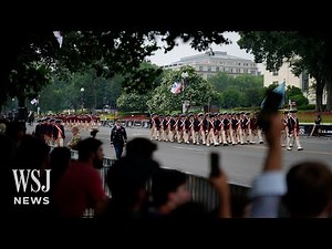 Thousands of Army Members March as Military Parade Kicks Off With Fanfare | WSJ News