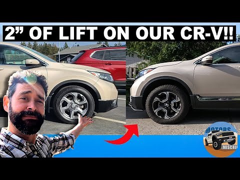 How We Lifted Our Honda CR-V (And Why You Should Too)