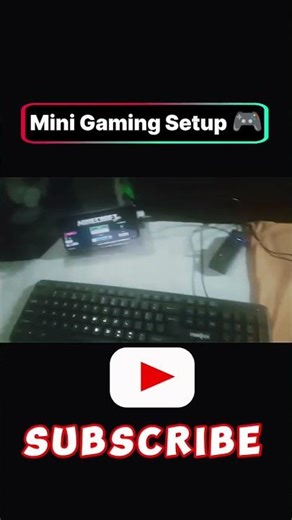 Minecraft mini Gaming Setup 🎮 #shorts #minecraft #gaming