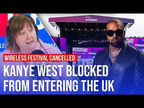 Instant reaction: Wireless Festival cancelled as Kanye West blocked from entering UK
