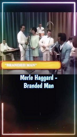Merle Haggard - Branded Man (Lyrics) #countrymusic #60smusic #throwback #lyrics