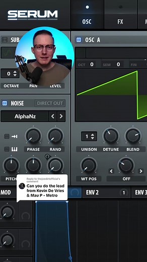 How to Make Kevin De Vries & Mau P “Metro” Lead in Serum