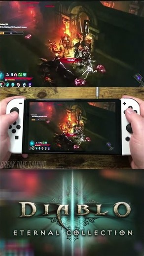 Diablo 3 Eternal Collection Nintendo Switch OLED Gameplay