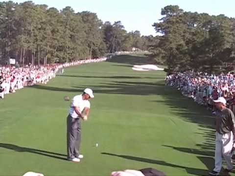 Tiger Woods & Fred Couples Masters Practice Round - Pt 2