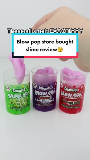 Blow Pop Store Bought Slime Review