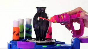 Let your creativity bloom! Check out this DIY video using the DohVinci Spotlight Spin Studio and Faux Flower Vase Kit. Watch now: www.dohvinci.com | Play-Doh