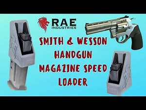RAEIND featuring Smith & Wesson M&P Shield Single Stack 9mm Pistol Magazine Speed Loader