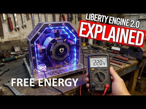 20KW PERPETUAL ENERGY GENERATOR 110-220 Volts