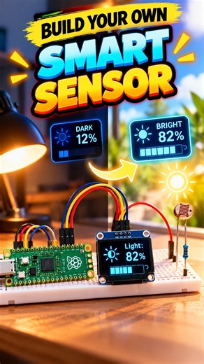 Build Your Own Smart Sensor (No Coding Experience Needed) #raspberrypi #diy #tech