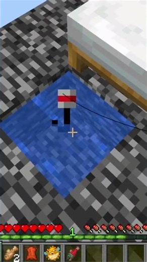 ماين كرافت : وان بلوك لكن على بلوكة (ماء)💧🤔 #1 | Minecraft One Water Block