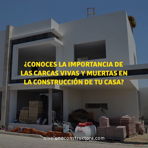 ¿Sabes qué son las cargas vivas y muertas? Hoy te contamos por qué son tan importantes en el cálculo estructural de tu casa. Compra seguridad. Casas seguras desde $1,775,000. Visita www.nivelunoconstructora.com y conoce todas las opciones de casas en Puebla y Cholula que tenemos. #ventadecasasenpuebla #ventadecasasencholula | Nivel Uno Constructora