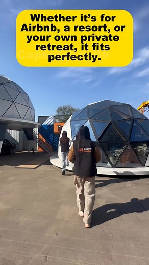 30K views · 216 reactions | Got prime land?don’t let it sit idle-turn it into cash flow today with this space capsule!dm us for details.Whatsapp:+8615763054507 or Email:sales@capsulecastle.com #stylintinyhumans #tinyhome #tinytinymoments #MinimalistLifestyle #SmartLiving #tinyhomes #capsulehouse #tinyhomeliving #hoteles #hoteldesign #capsule #capsulehotel | Capsule Castle CapsuleHouse | Facebook