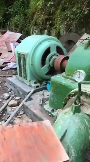 Install the 2nd hand hydro turbine generator to cost down the inverest budget