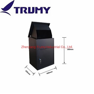 [Hot Item] Smart Modern Parcel Box Factory Direct Drop Box with Number Lock Parcel Box