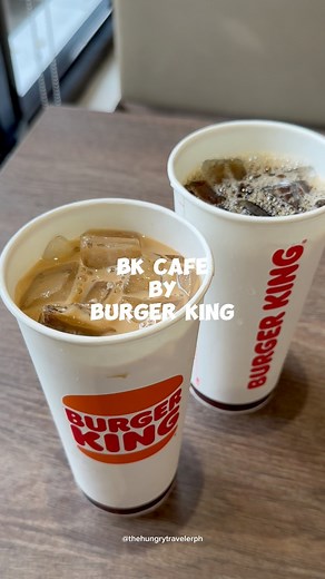 Burger King iced coffee 💯 #THTPHeats 🍴 | The Hungry Traveler PH