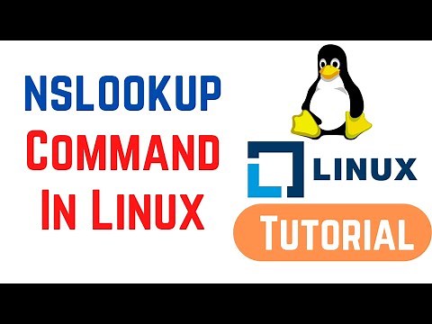 Linux Command Line Basics Tutorials - nslookup command in Linux