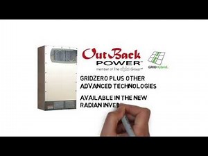 Introducing GridZero Technology from OutBack Power