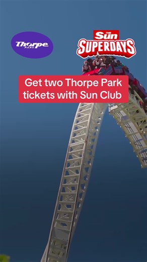 Join Sun Club for Free Thorpe Park Tickets Today