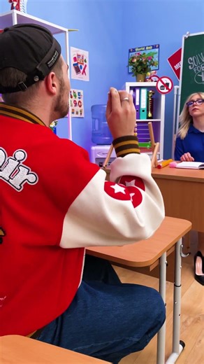 Epic Teacher Prank: The Superglue Surprise! 😂 #shorts