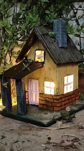 7K views · 70 reactions | Beautiful cardboard village Hut making ideas | 3 minutes diy | Facebook