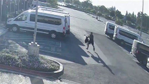 Video shows gas stolen from van at a California learning center