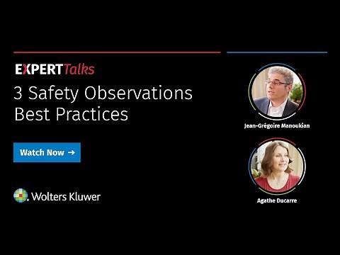 3 Safety Observations Best Practices – Expert Talks – J.G. Manoukian