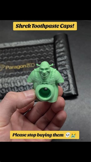 Stop buying these Shrek Toothpaste Caps 😭