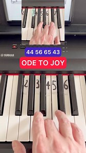 13K views · 120 reactions | Ludwig Van Beethoven - Ode to Joy #pianotutorial #pianolessons Oh Mon Piano | Oh Mon Piano | Facebook