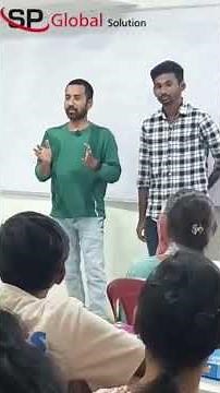 a student sharing his interview experience and happiness after getting a job!