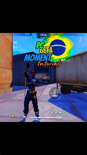 pc movement tutorial ⚙️🇧🇷 #freefire