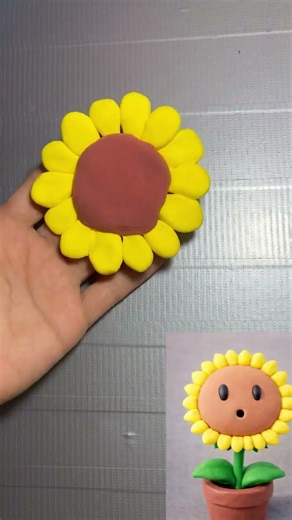 Plants vs Zombies Sun Clay Art #plantsvszombies #pvz #animation #laurashigihara #pvz2 #videogames