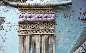 Macrame编织挂毯装饰