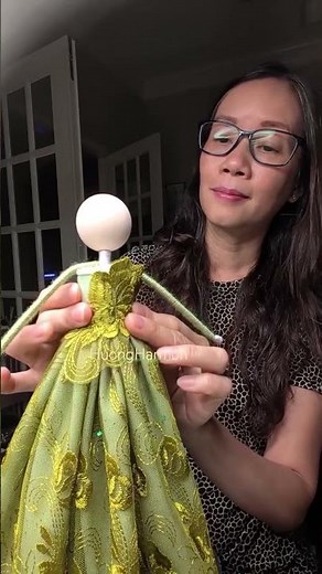 An enchanted Nature Fairy doll is in progress #huongharmon #fairydoll #diy