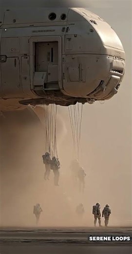 Mars Drop Deployment 🚀🔥 | High-End Sci-Fi Action Scene | AI 4K